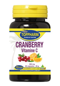 Cranberry + vitamine C 200 mg