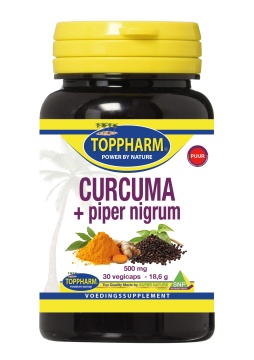 Curcuma + piper nigrum 500 mg Puur