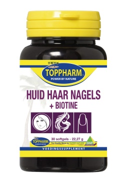 Huid haar nagels + biotine