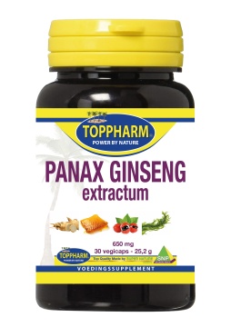Panax ginseng extractum 650 mg