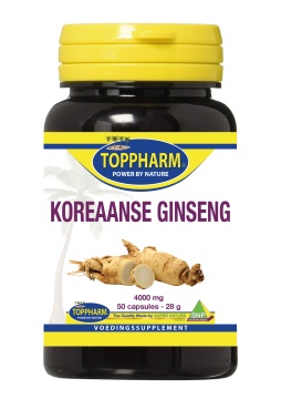Koreaanse ginseng 4000 mg