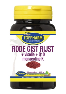 Rode gist rijst met Q10 en visolie