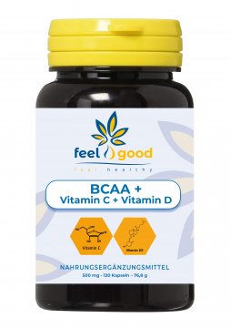 BCAA Vitamin C Vitamin D3 500 mg