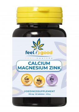 Calcium, magnesium en zink