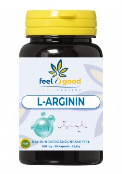 L-Arginin 500 mg REIN