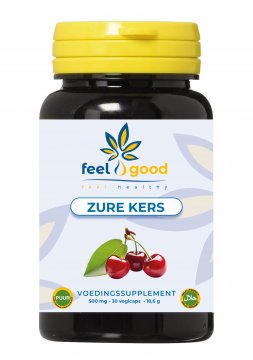 Zure kers 500 mg Puur